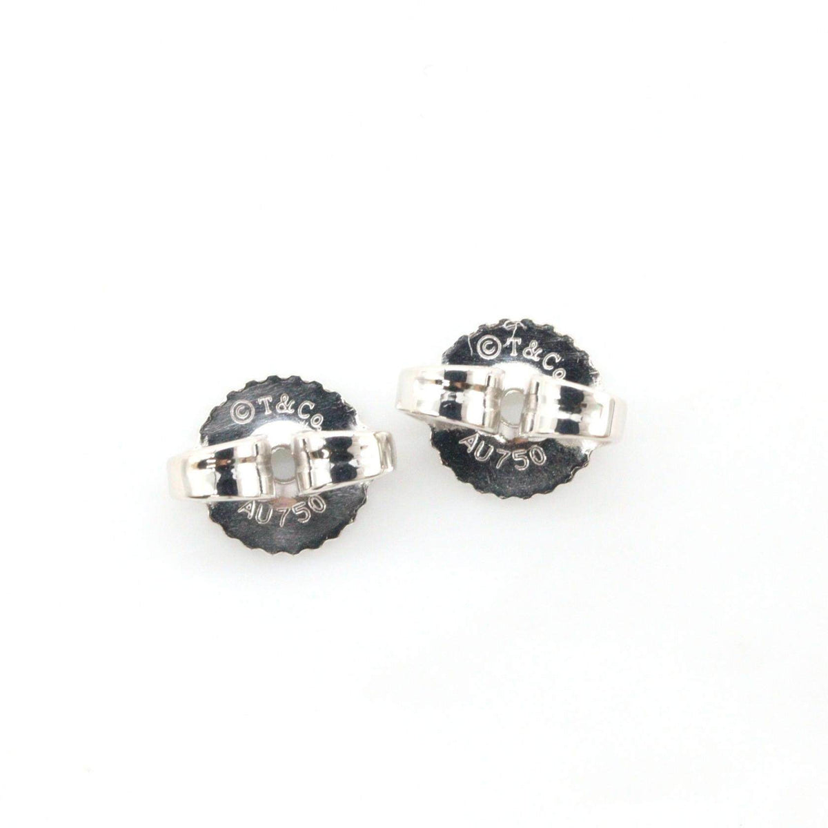 Tiffany & Co. Return To Heart 18K White Gold Diamond Earrings – alternate view