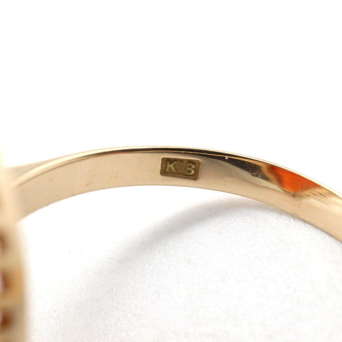 18K Yellow Gold Ring – inside band
