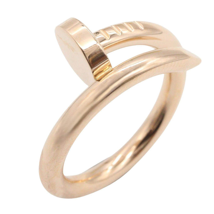 Cartier Juste Un Clou 18K Rose Gold Ring – front view