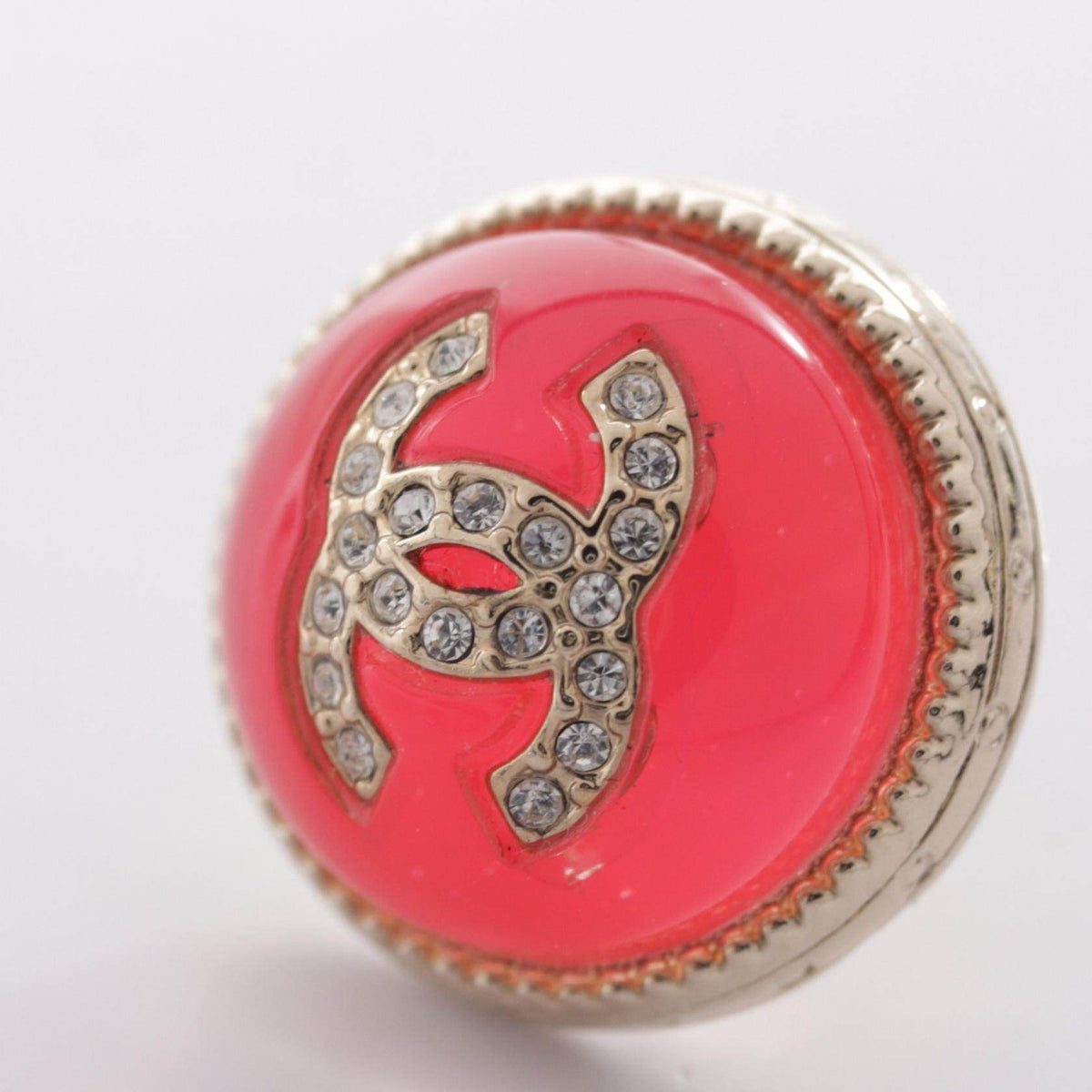 Chanel Coco Mark Earrings – close-up