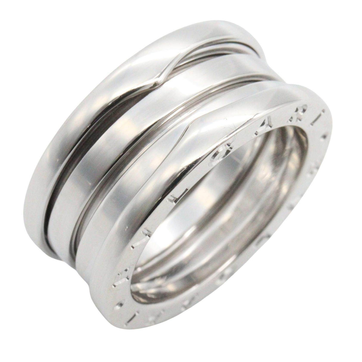 Bulgari B-zero1 18K White Gold Ring – front view