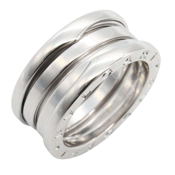 Bulgari B-zero1 18K White Gold Ring – front view