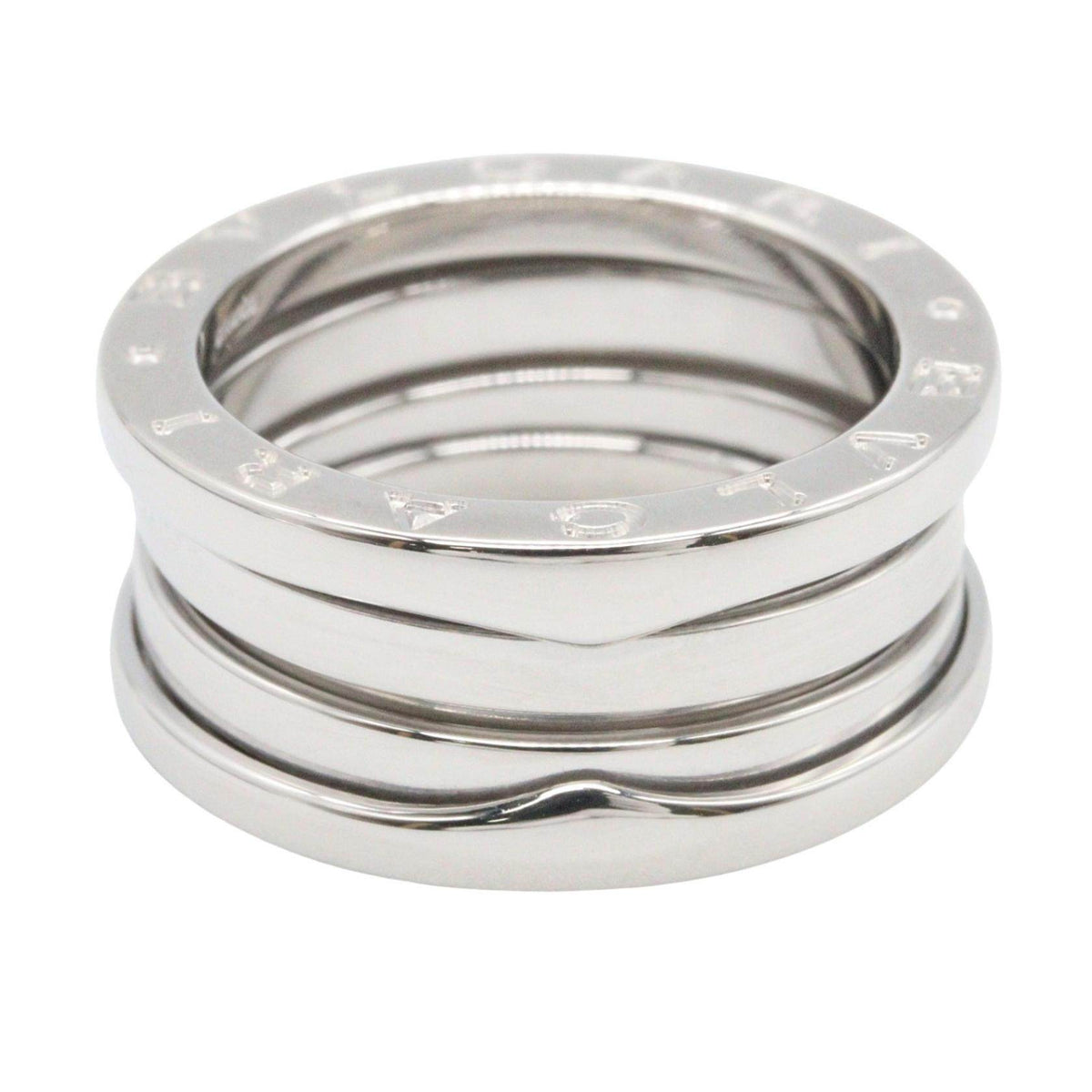 Bulgari B-zero1 18K White Gold Ring – side view