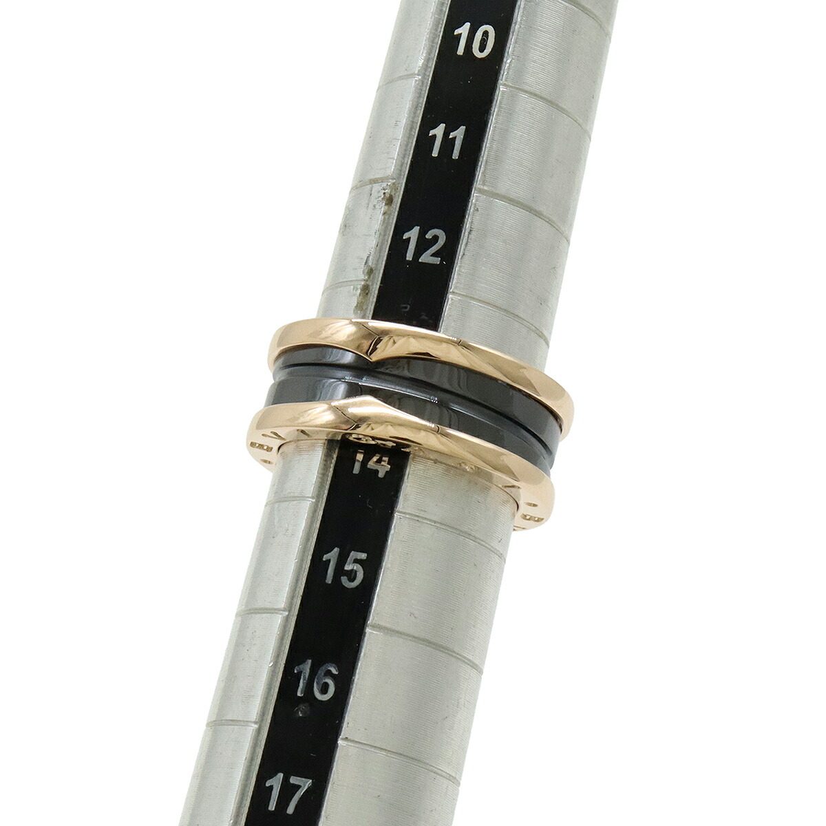 Bulgari B-zero1 Ceramic 18K Rose Gold Ring – packaging