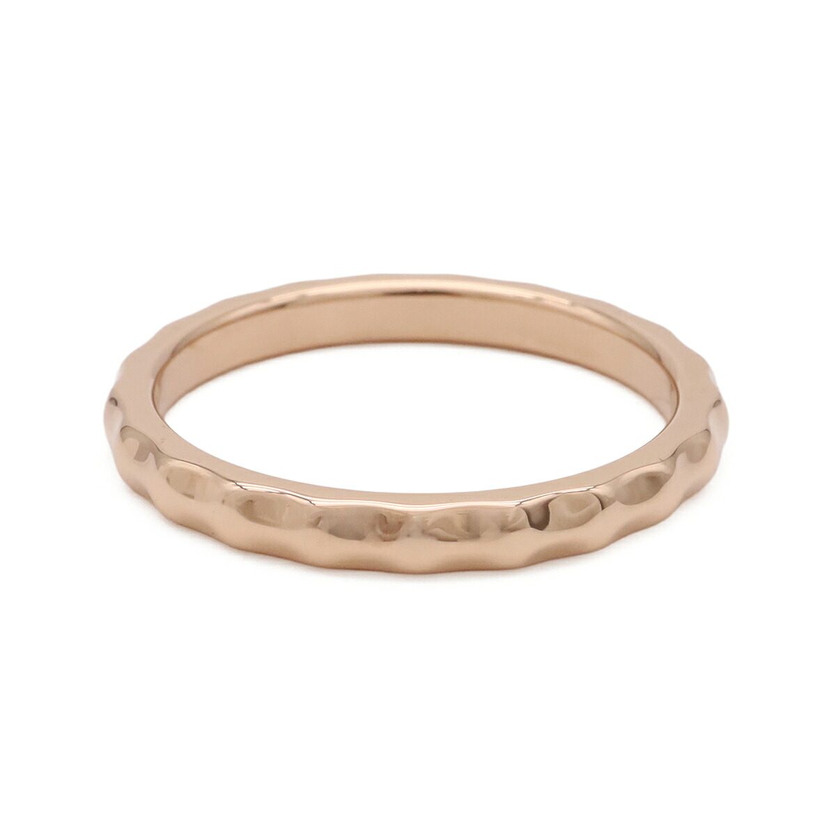 Louis Vuitton Alliance Monogram Infini 18K Rose Gold Ring – top view