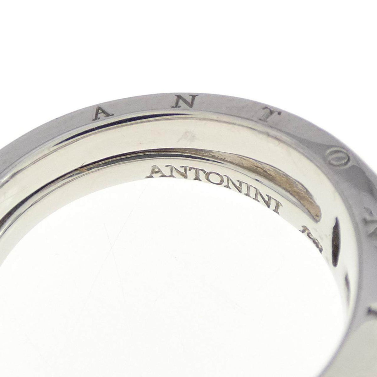 Antonini Platinum Diamond Ring – inside band
