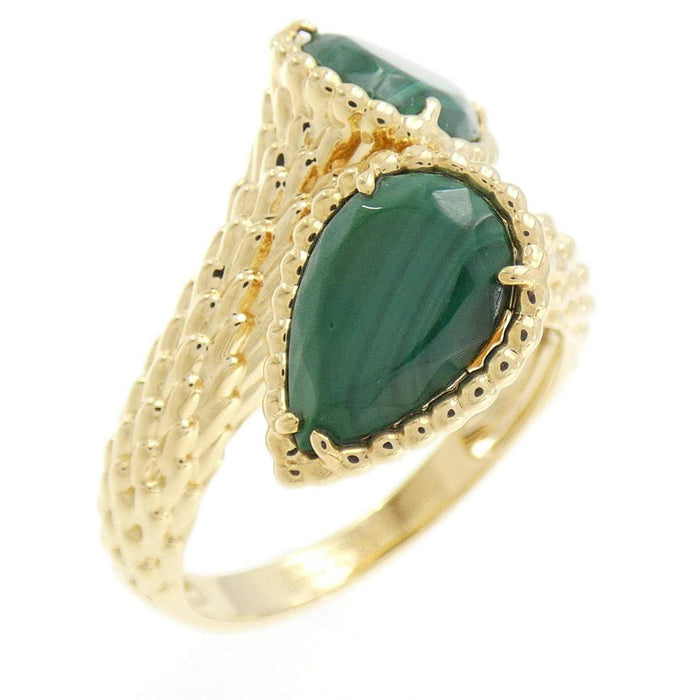 Boucheron Serpent Boheme 18K Yellow Gold Ring – front view