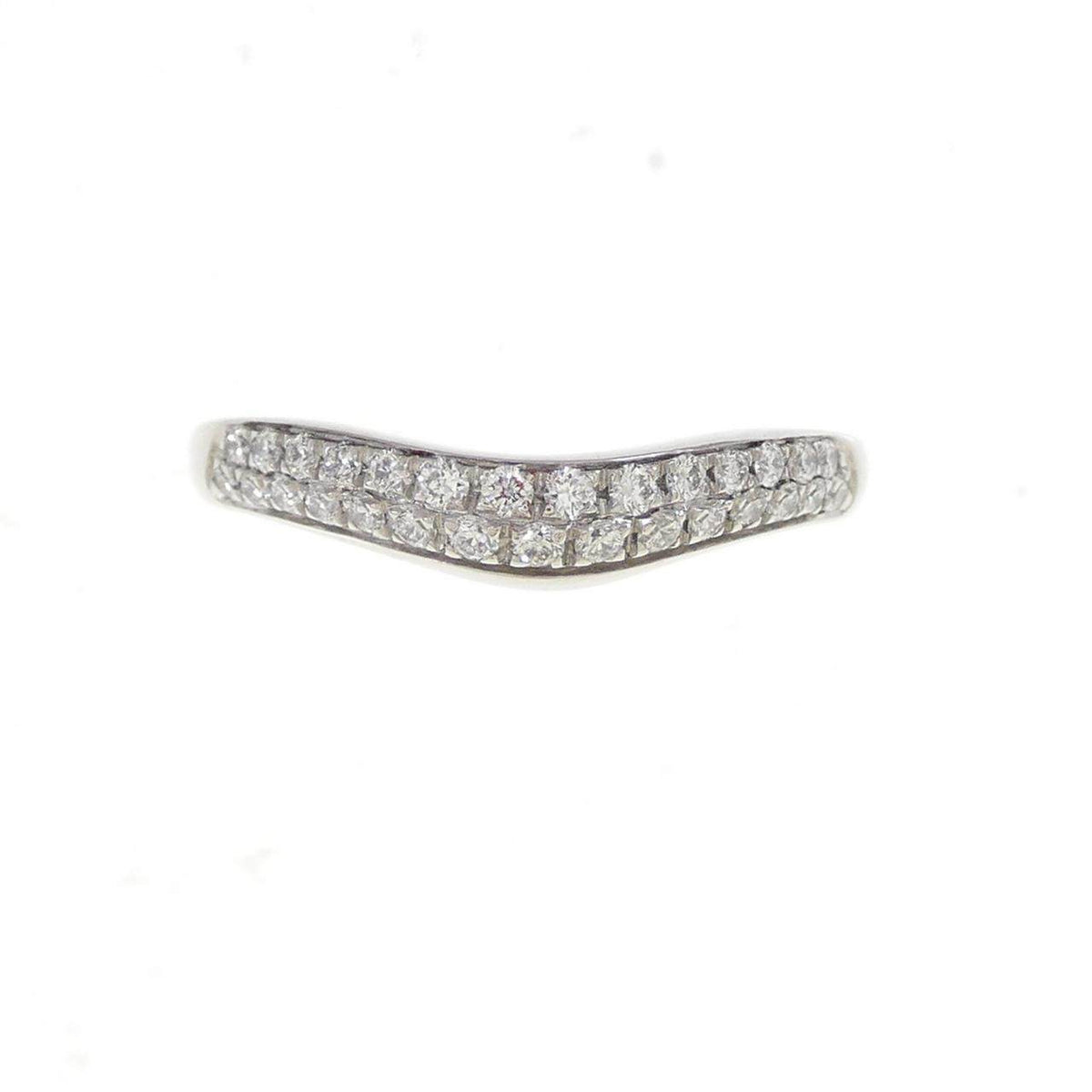 Bulgari Fedy Platinum Diamond Ring – side view