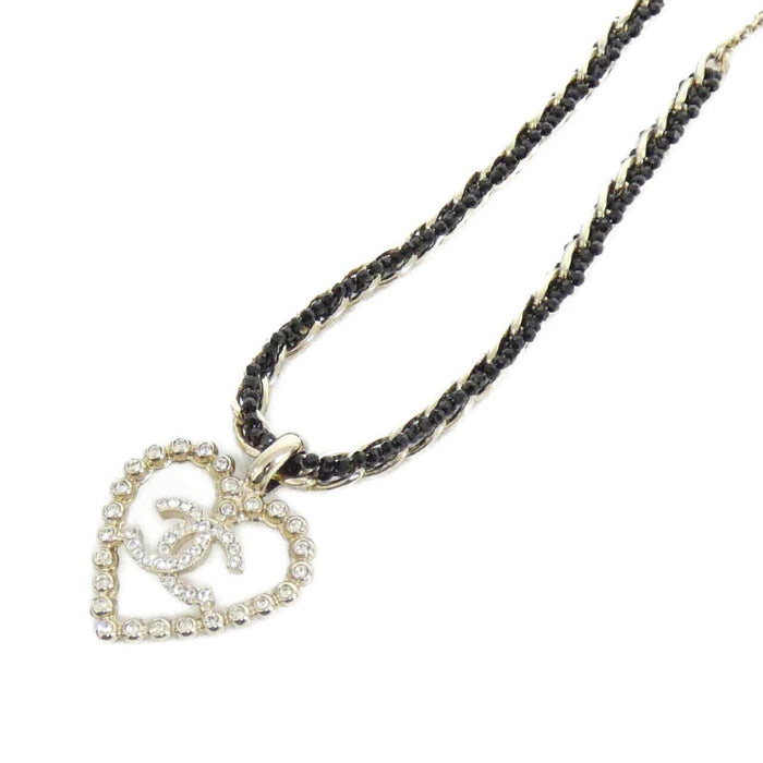 Chanel ABF453 Brass Necklace – front view