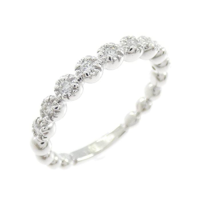 Ponte Vecchio 18K White Gold Diamond Ring – front view