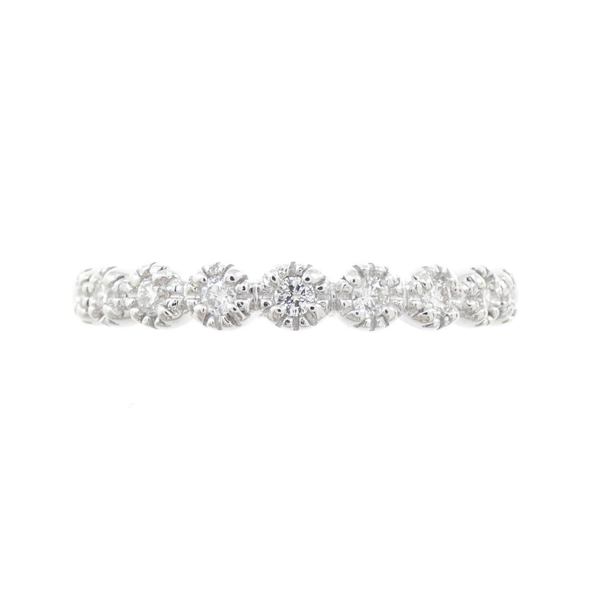 Ponte Vecchio 18K White Gold Diamond Ring – side view