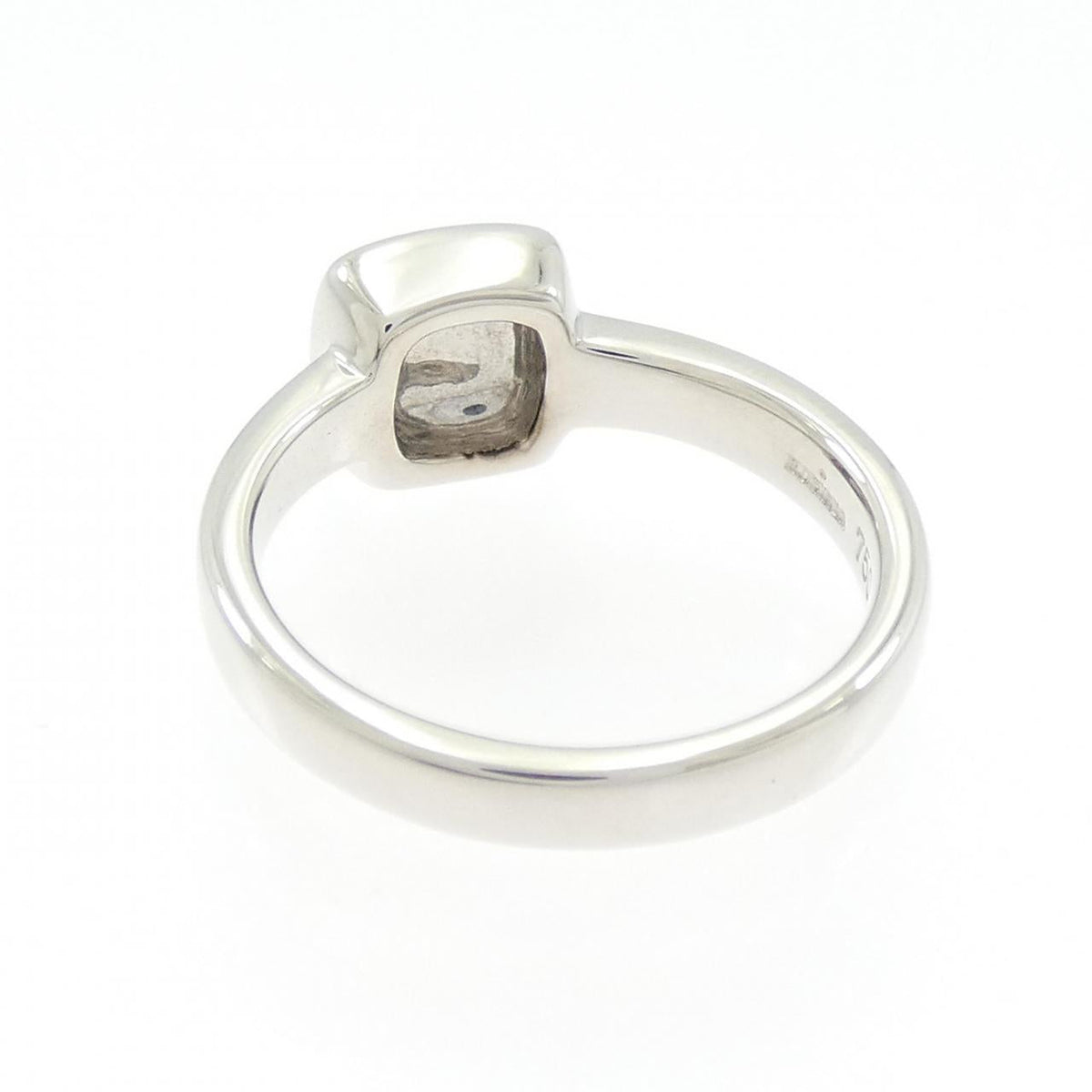 Luziada 18K White Gold Diamond Ring – top view