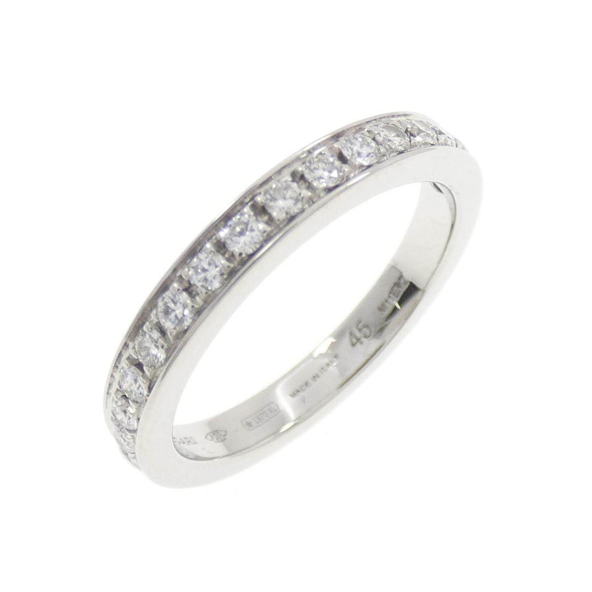 Bulgari Dedicate To Venice Platinum Diamond Ring – front view