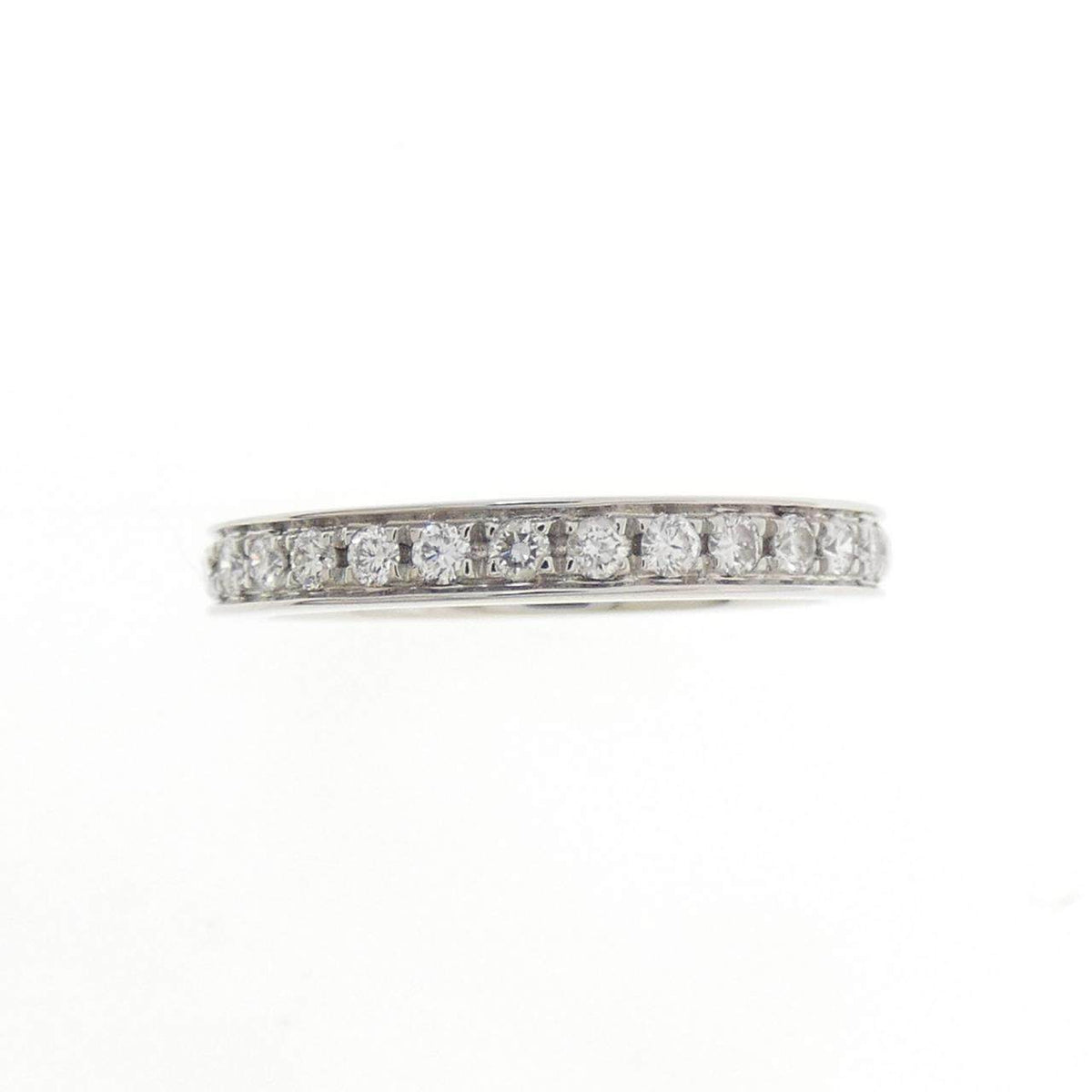Bulgari Dedicate To Venice Platinum Diamond Ring – side view