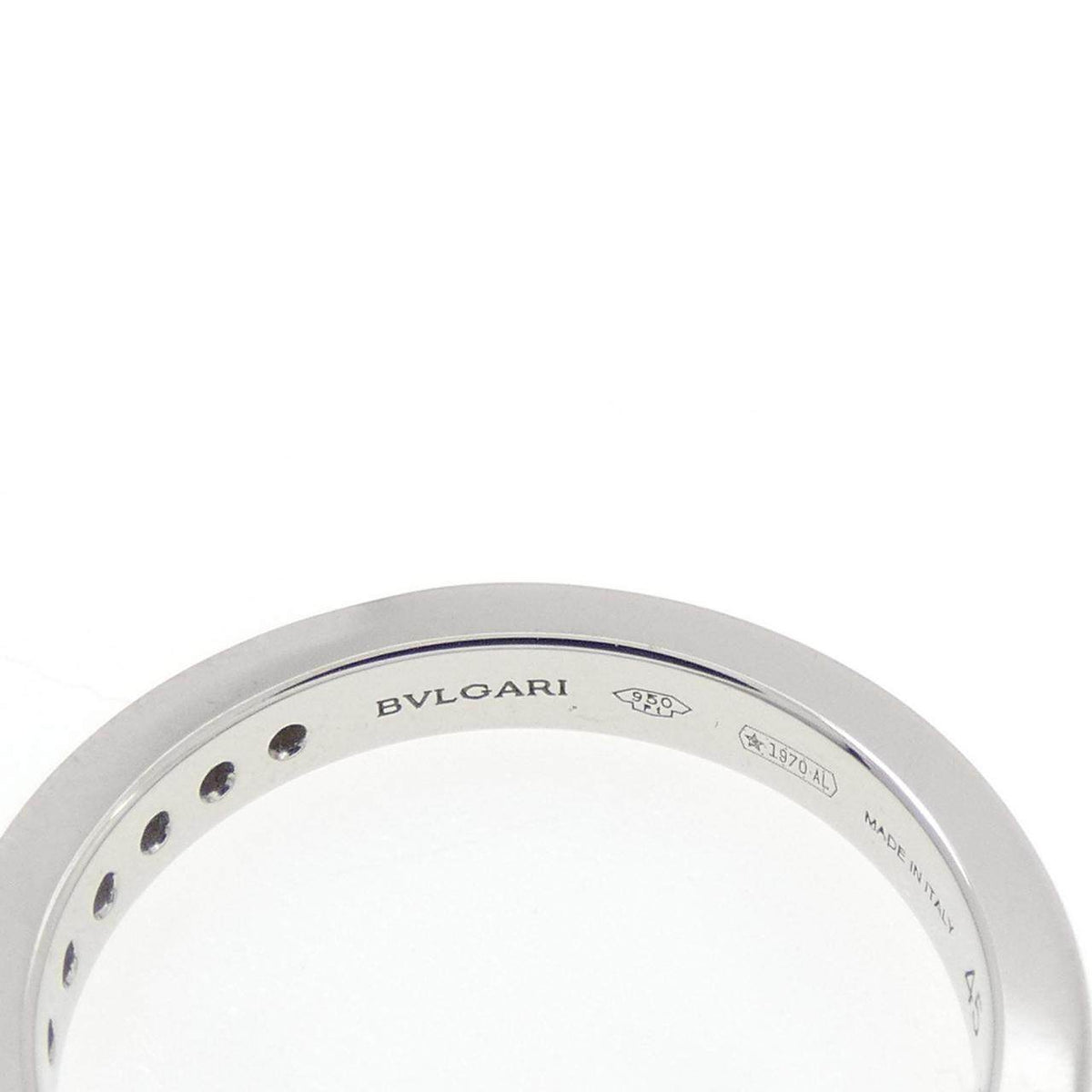 Bulgari Dedicate To Venice Platinum Diamond Ring – inside band
