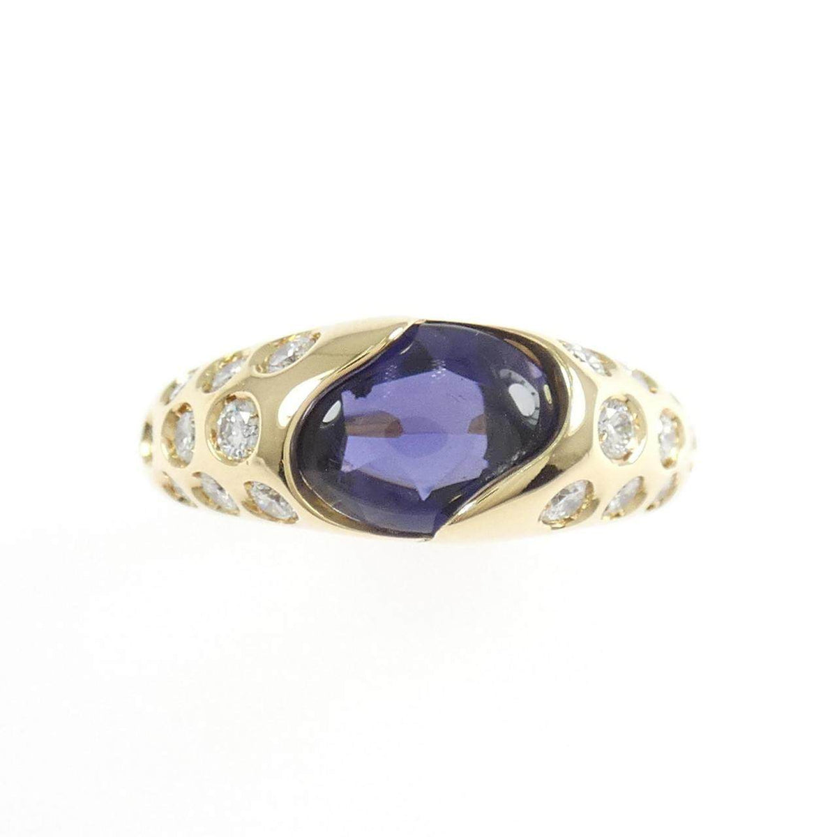 Chaumet Vague 18K Yellow Gold Ring – side view