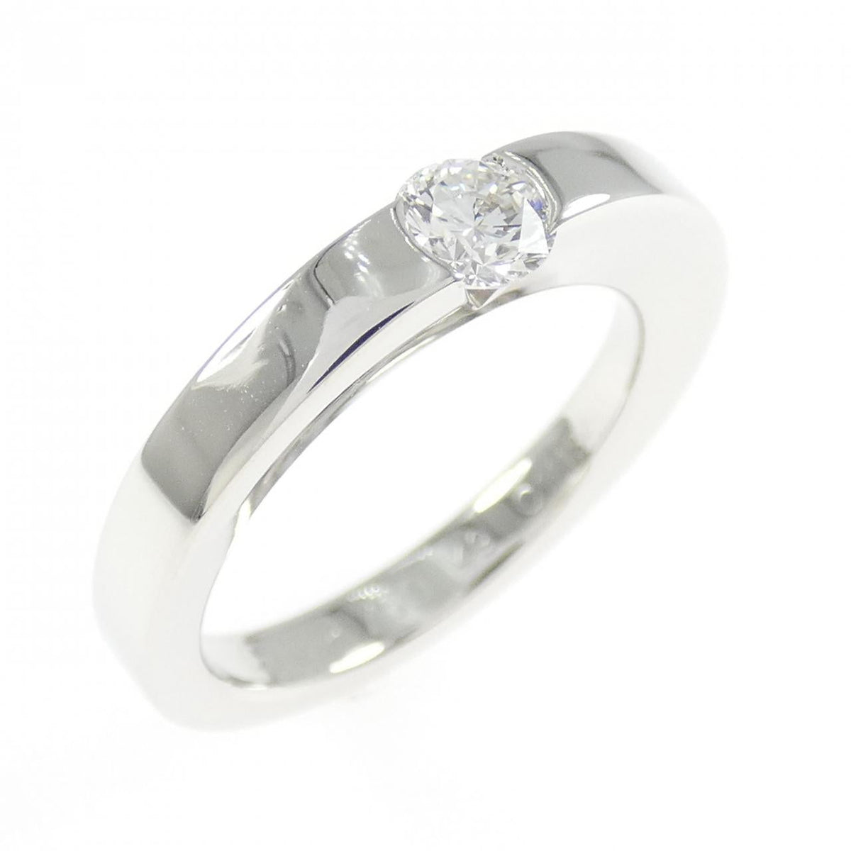 Cartier Date With Cartier 18K White Gold Diamond Ring – front view
