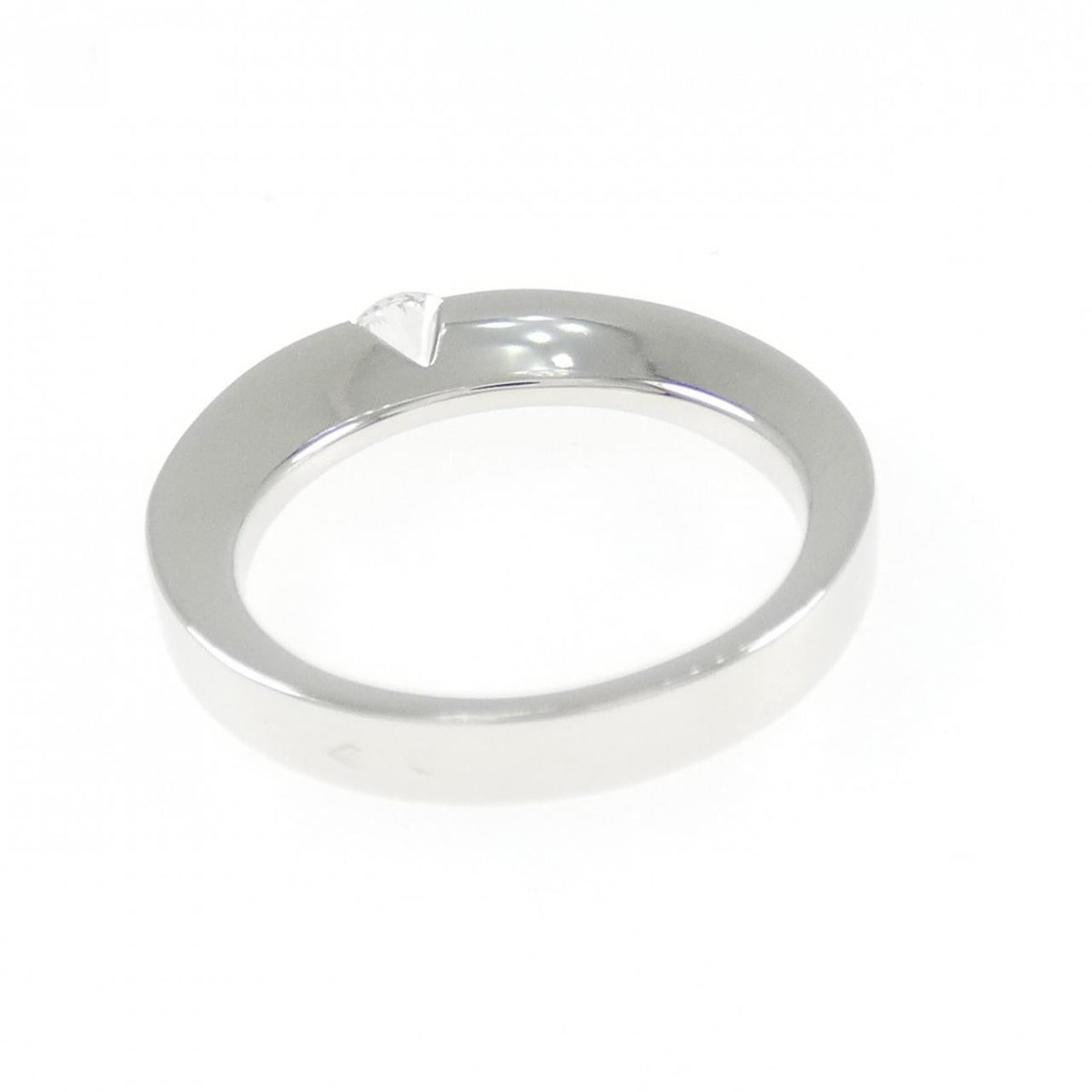 Cartier Date With Cartier 18K White Gold Diamond Ring – top view
