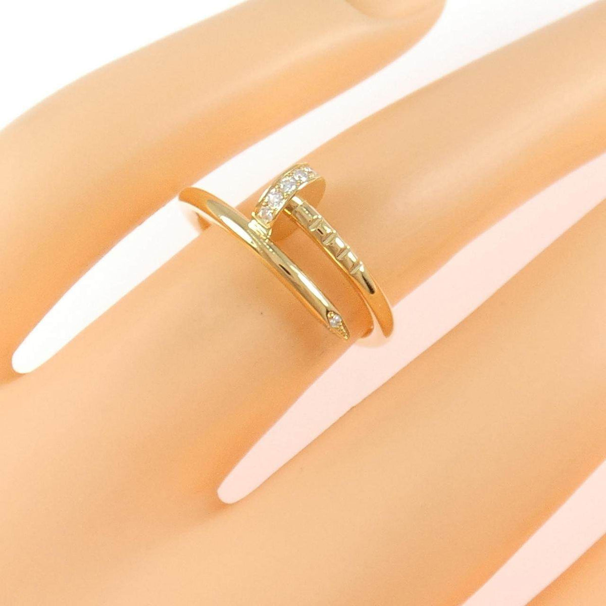 Cartier Juste Un Clou 18K Yellow Gold Diamond Ring – packaging
