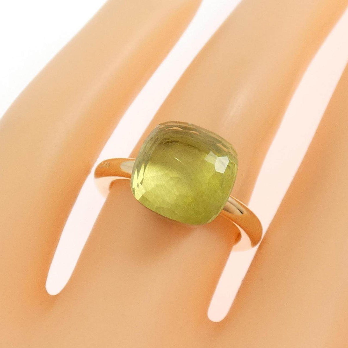 Pomellato Nudo 18K Rose Gold Topaz Ring – packaging