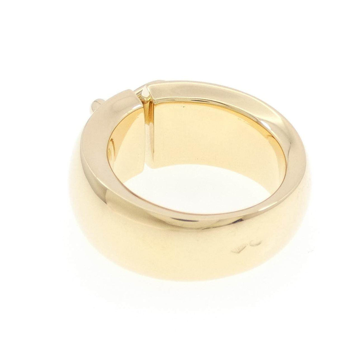 Chaumet Liens 18K Yellow Gold Ring – top view