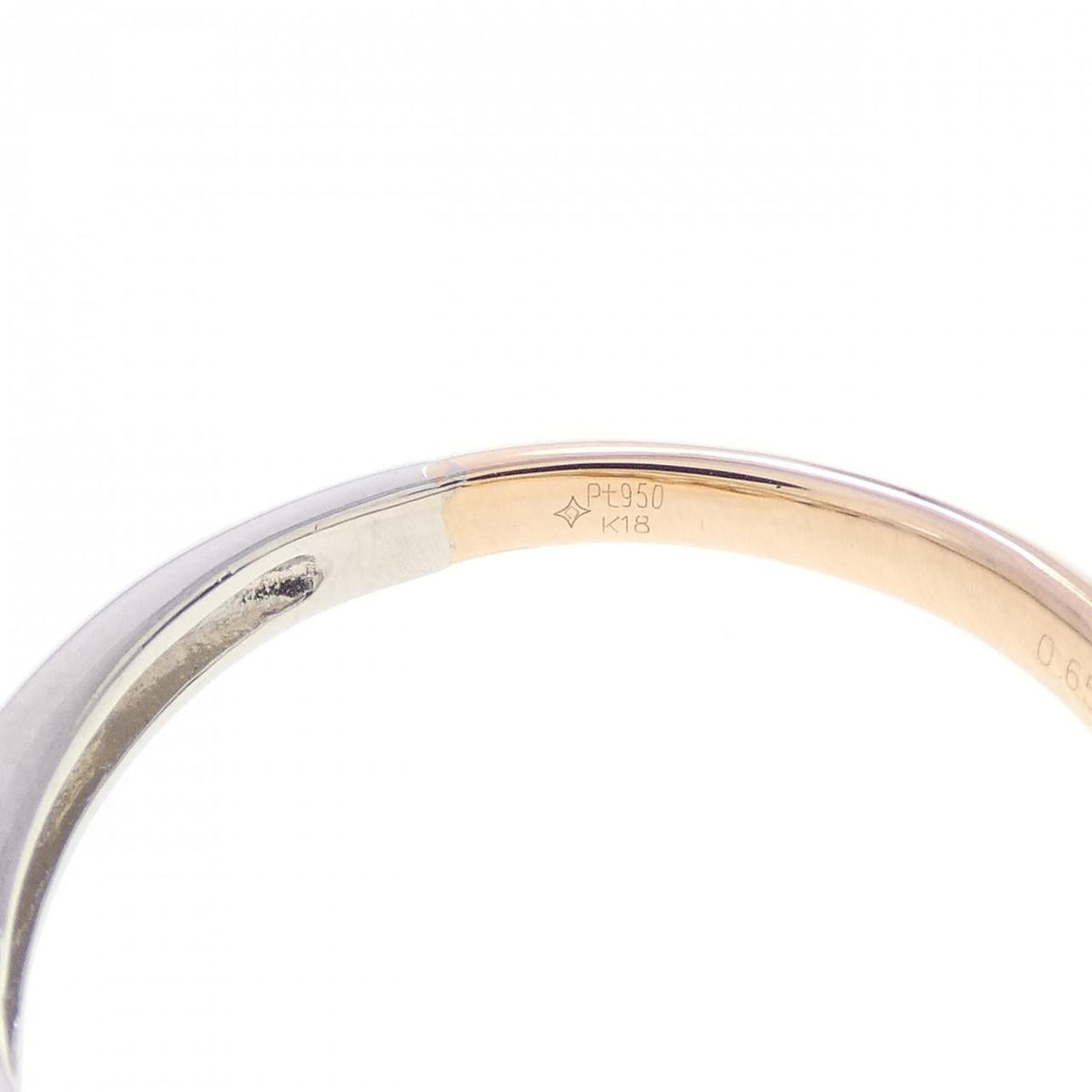 GSTV Platinum Diamond Ring – inside band