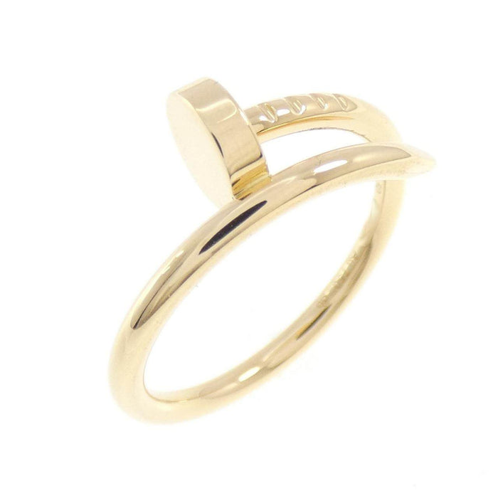 Cartier Juste Un Clou 18K Yellow Gold Ring – front view