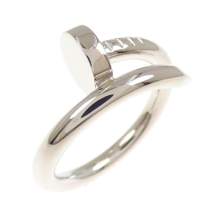 Cartier Juste Un Clou 18K White Gold Ring – front view