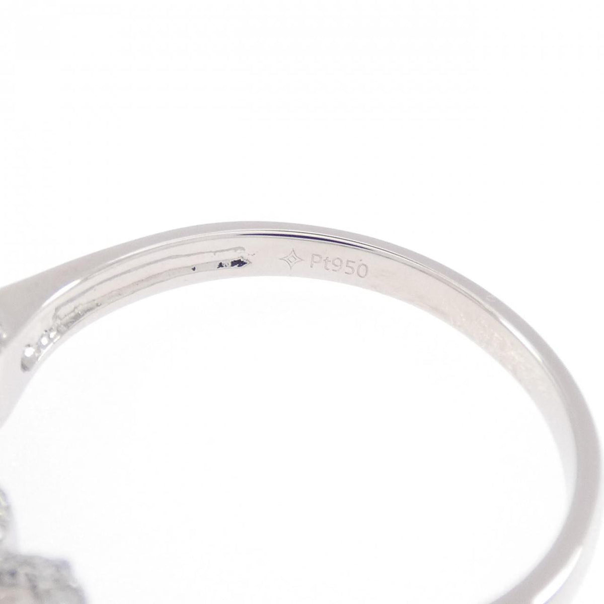 GSTV Platinum Diamond Ring – inside band