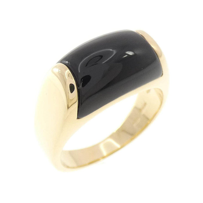 Bulgari Tronchetto 18K Yellow Gold Ring – front view