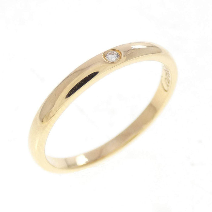Cartier 1895 18K Yellow Gold Diamond Wedding Ring – front view