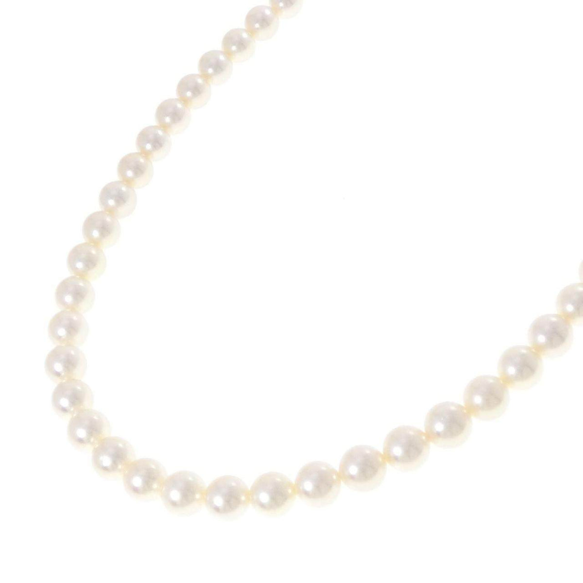Tasaki Sterling Silver Akoya Pearl Necklace – pendant detail