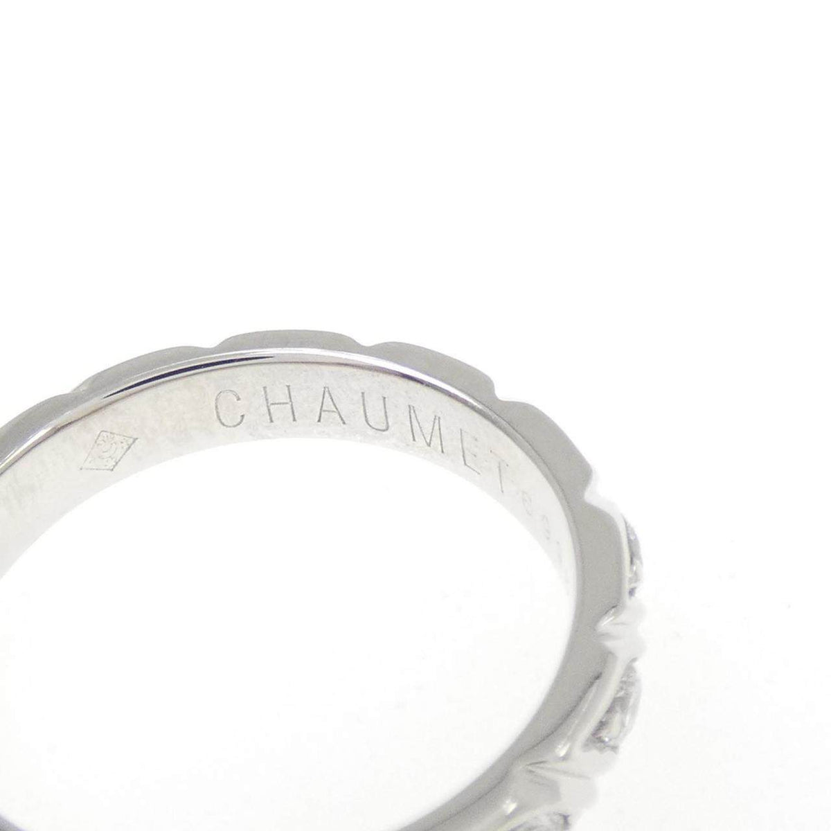 Chaumet Torsade Platinum Diamond Ring – inside band