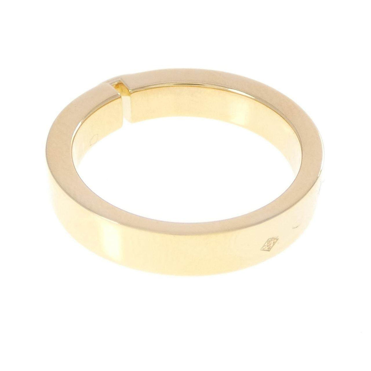 Chaumet Liens 18K Yellow Gold Ring – top view