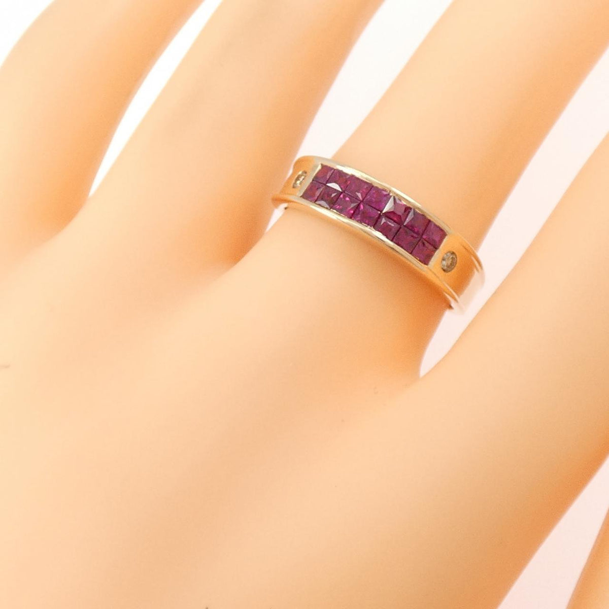 GSTV 18K Rose Gold Diamond Ruby Ring – packaging