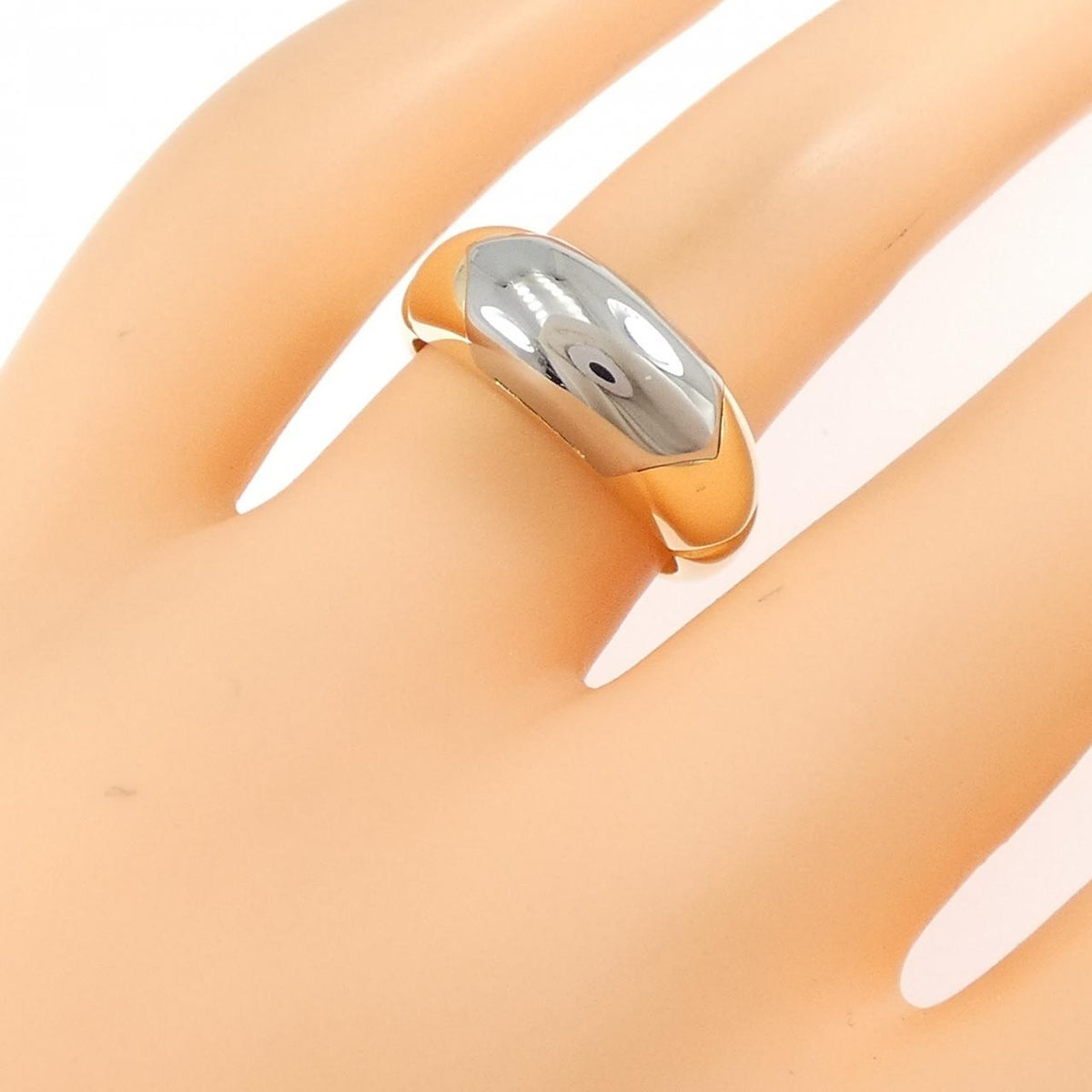 Bulgari Celtica Stainless Steel 18K Yellow Gold Ring – packaging