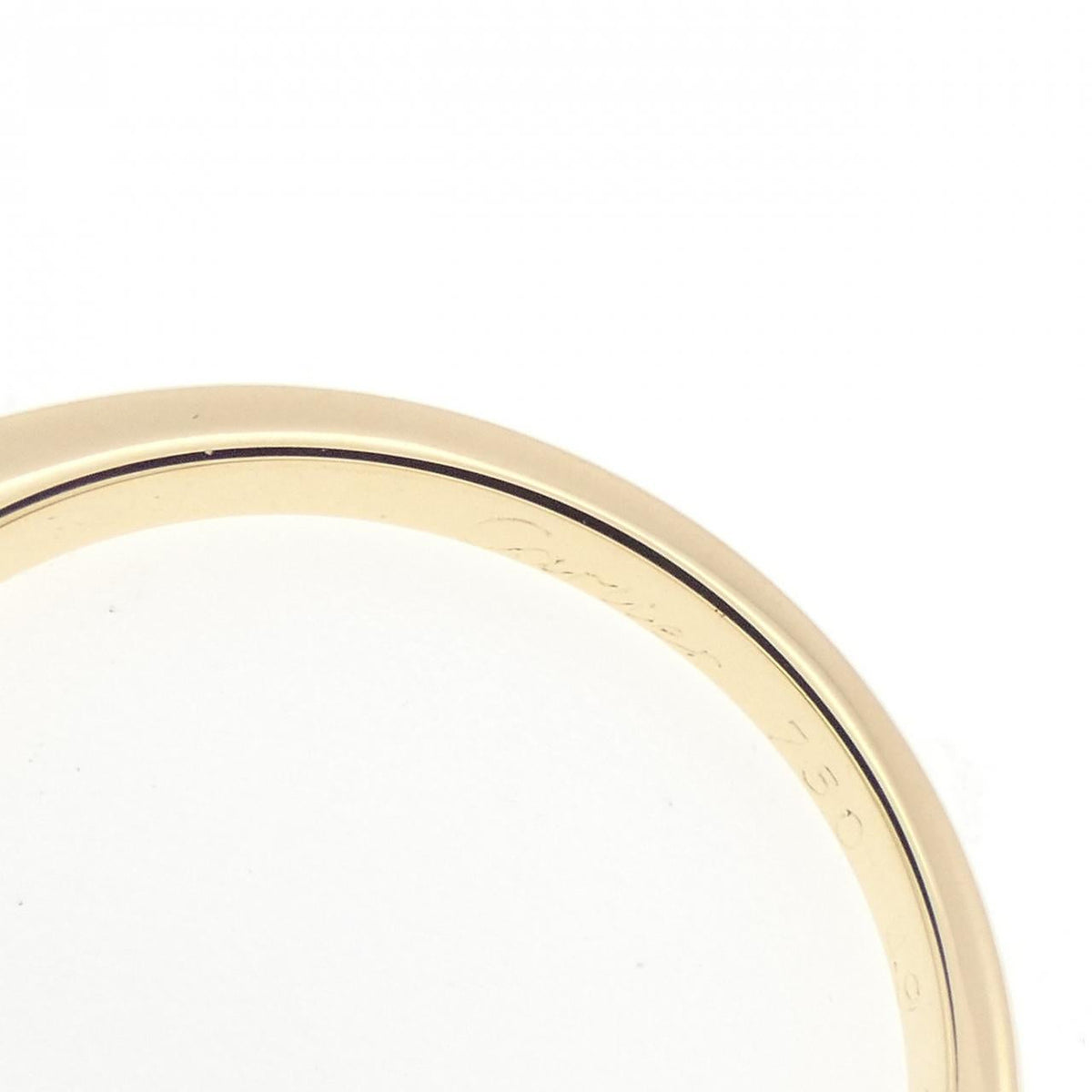 Cartier 18K Yellow Gold Ring – inside band