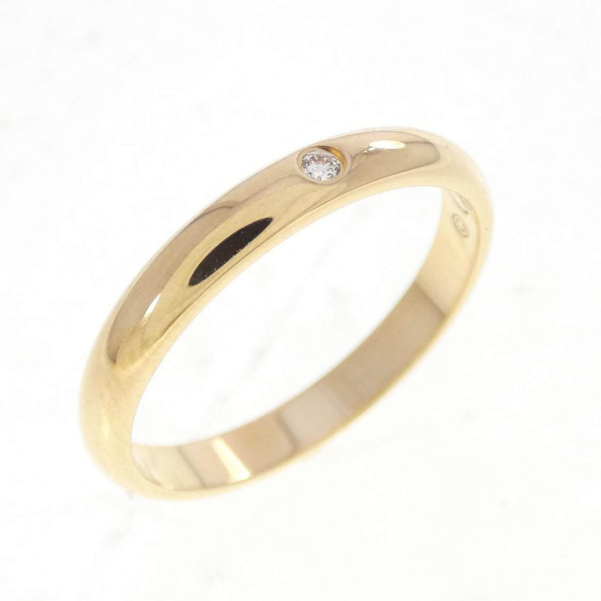 Cartier 1895 18K Yellow Gold Diamond Wedding Ring – front view