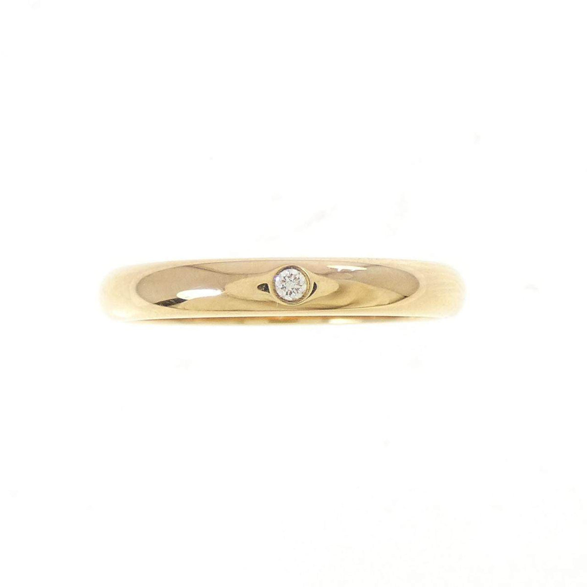 Cartier 1895 18K Yellow Gold Diamond Wedding Ring – side view