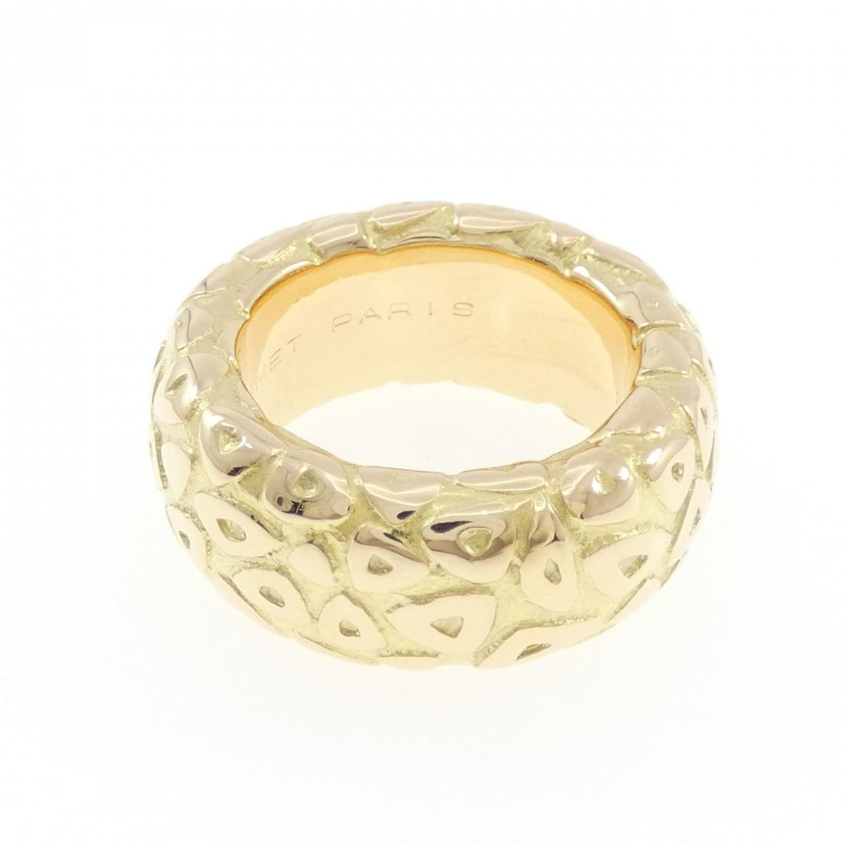 Chaumet 18K Yellow Gold Ring – top view