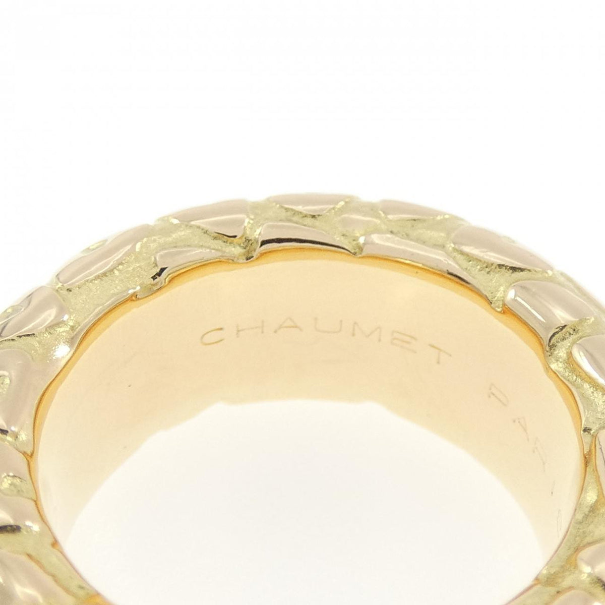 Chaumet 18K Yellow Gold Ring – inside band