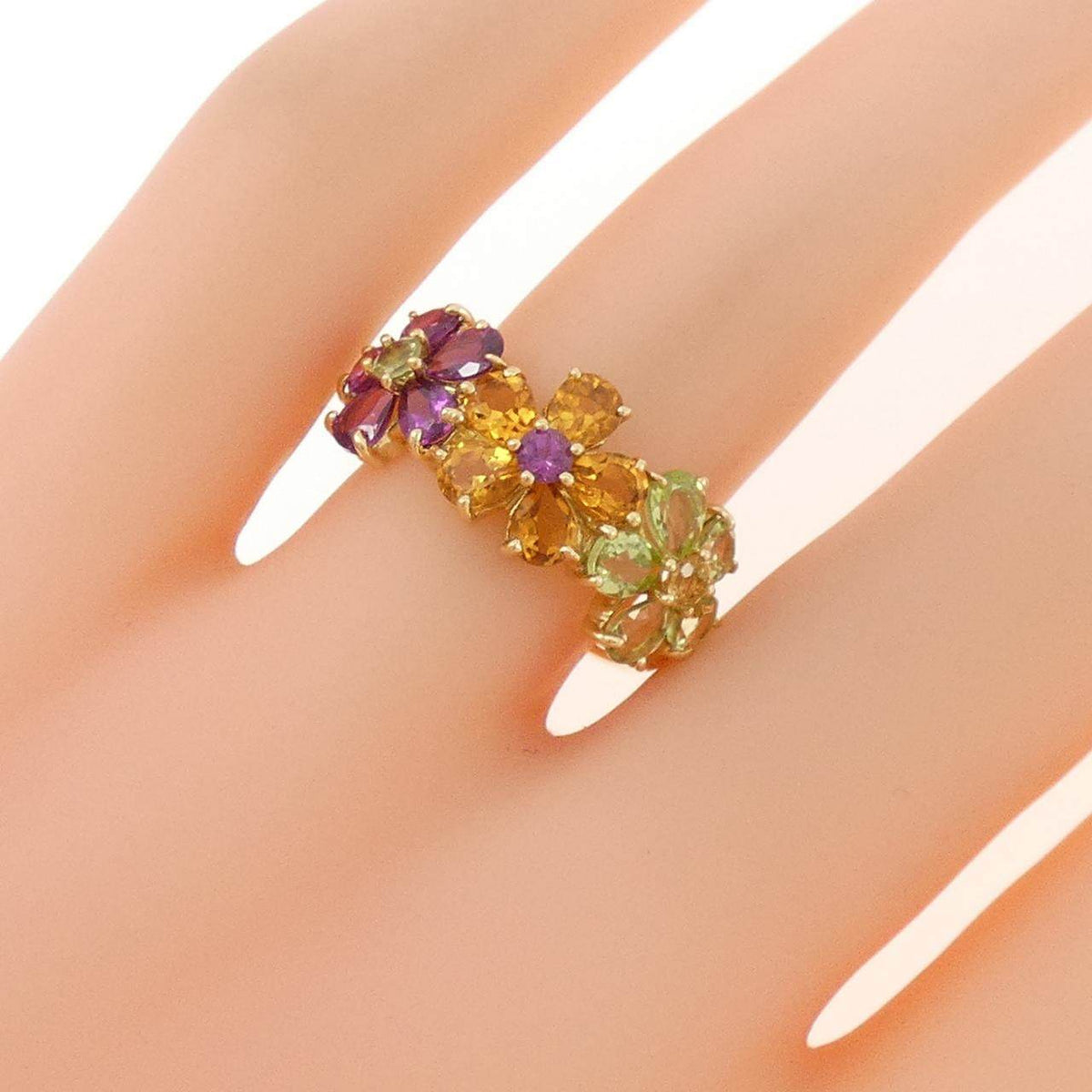 Ponte Vecchio Color Stone 18K Yellow Gold Peridot Ring – packaging