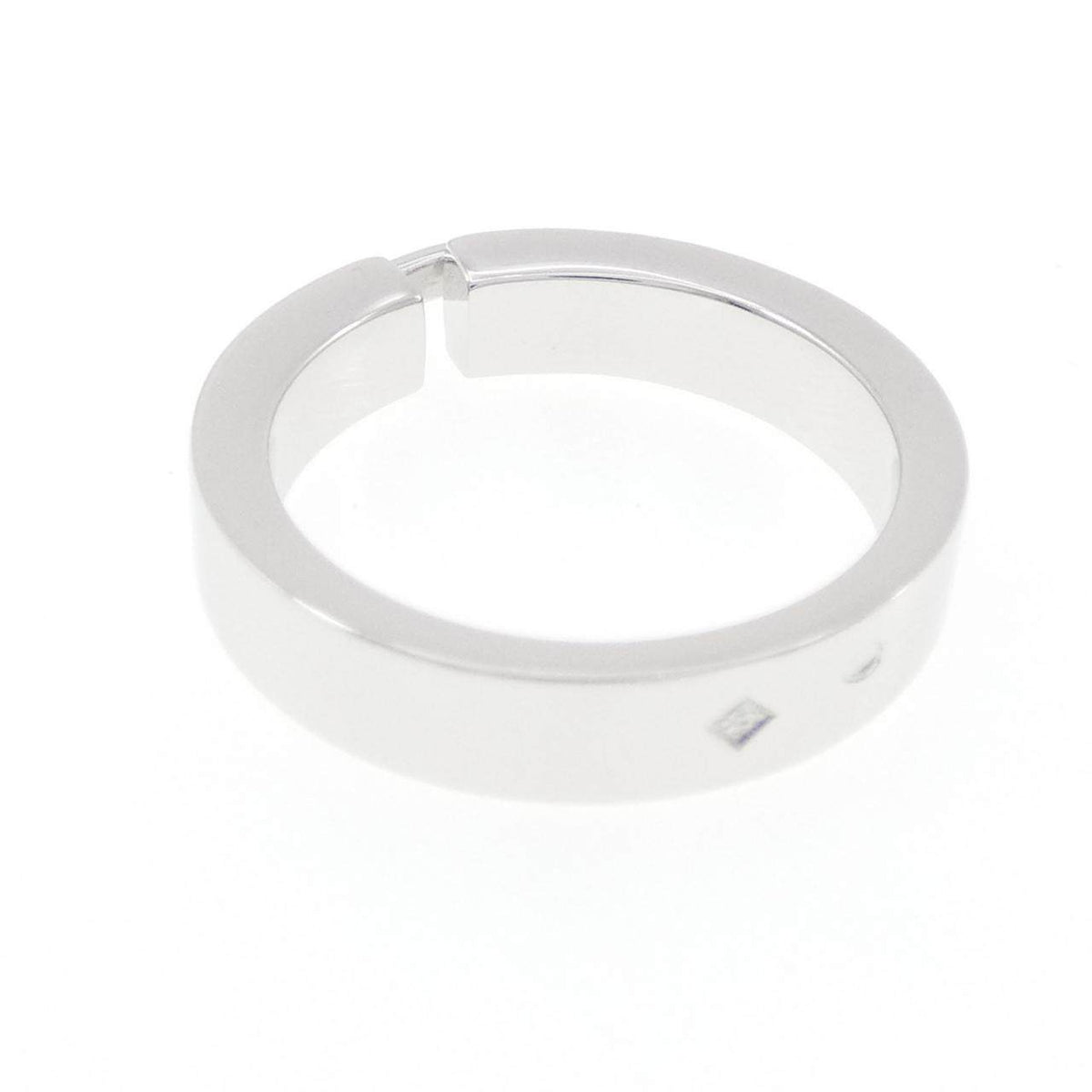 Chaumet Liens Extra Small 18K White Gold Diamond Ring – top view