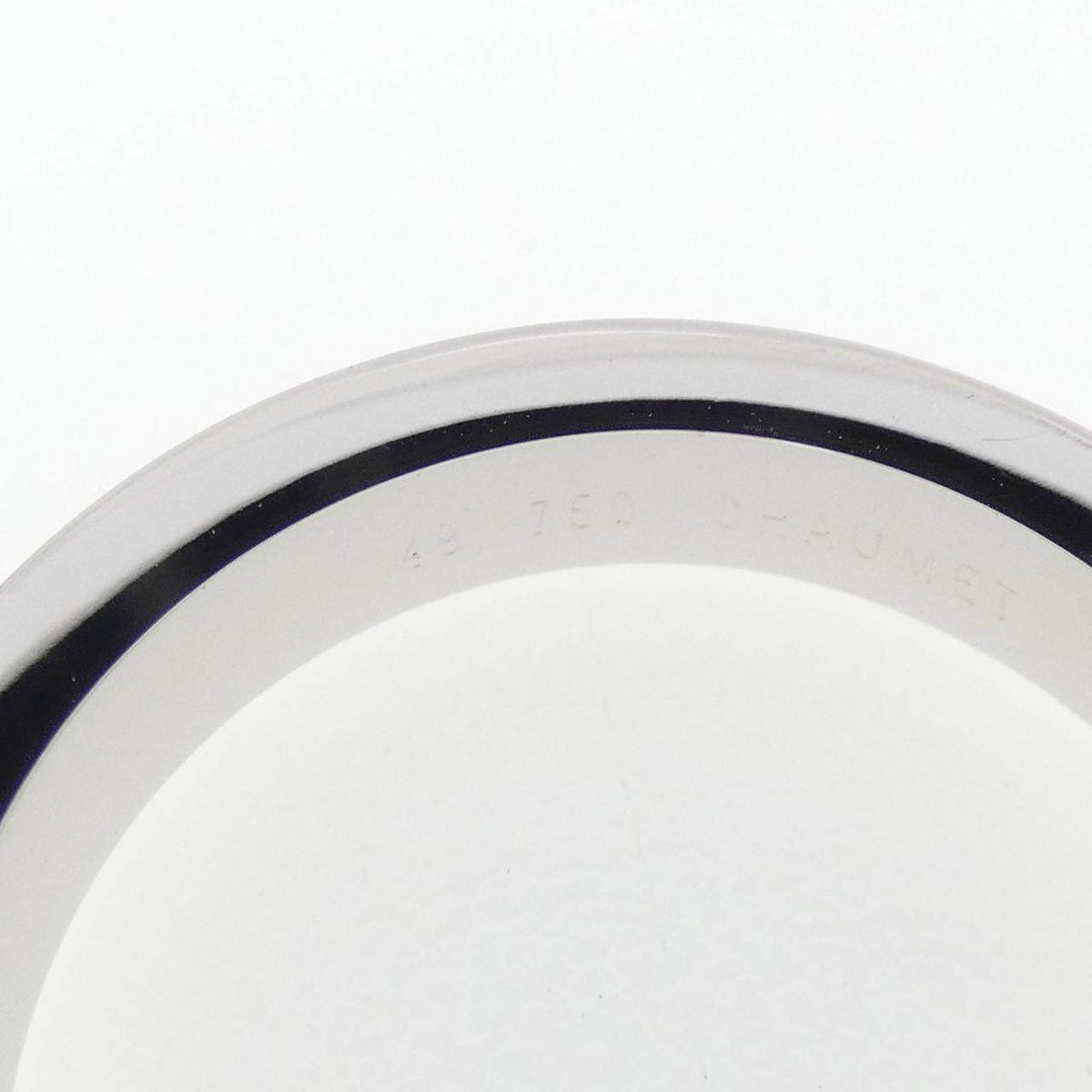 Chaumet Liens Extra Small 18K White Gold Diamond Ring – inside band