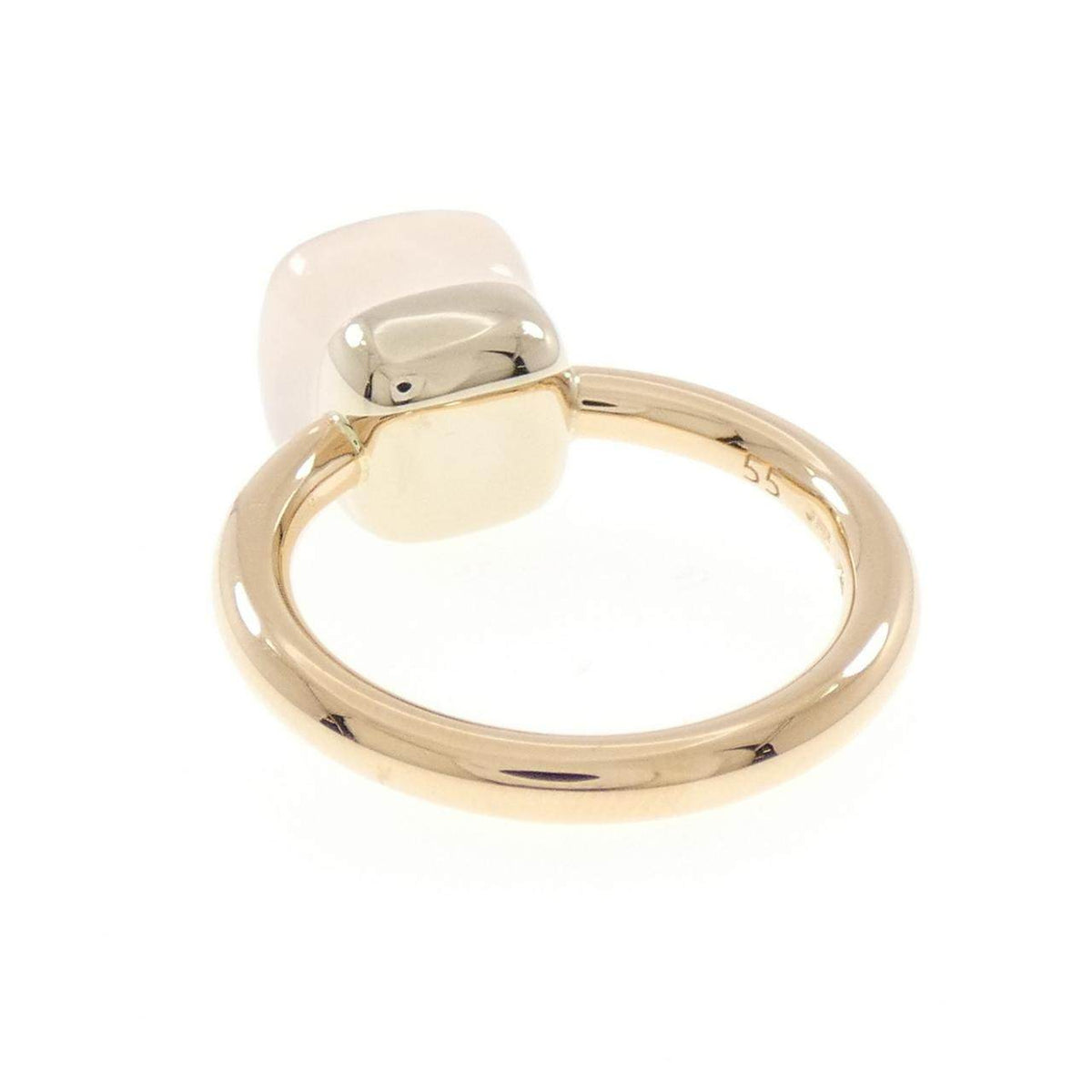Pomellato Nude 18K Rose Gold Ring – top view