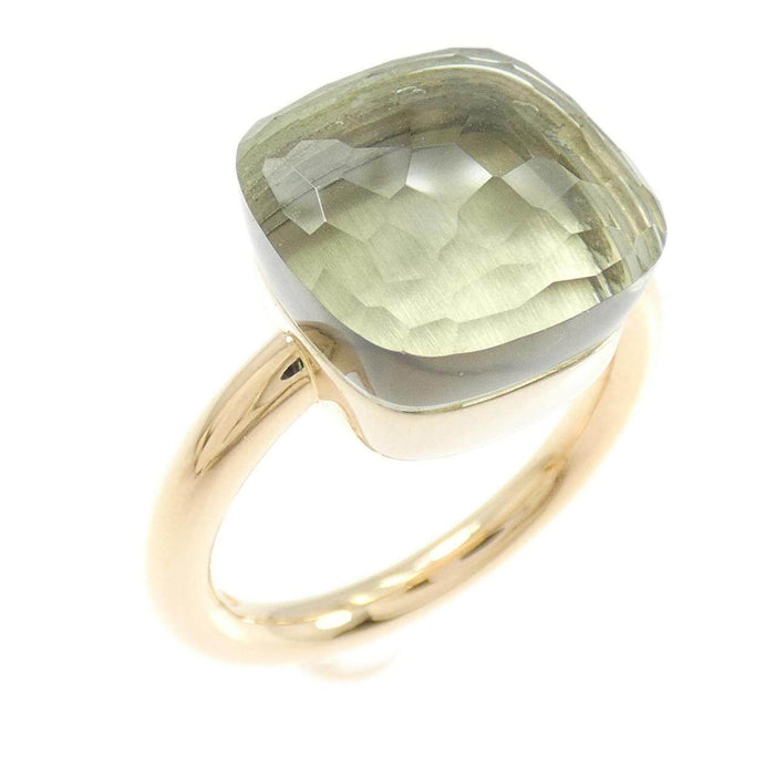Pomellato Nudo Maxi 18K Rose Gold Topaz Ring – front view