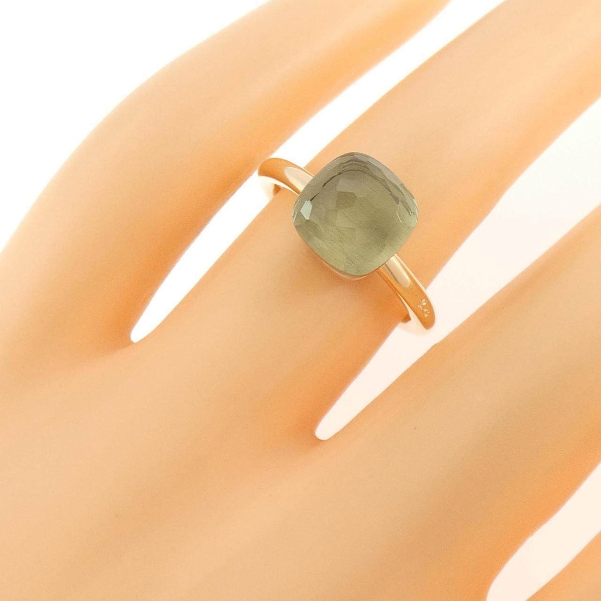 Pomellato Nudo 18K Rose Gold Topaz Ring – packaging