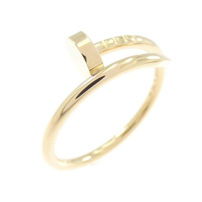 Cartier Juste Un Clou Small 18K Yellow Gold Ring – front view