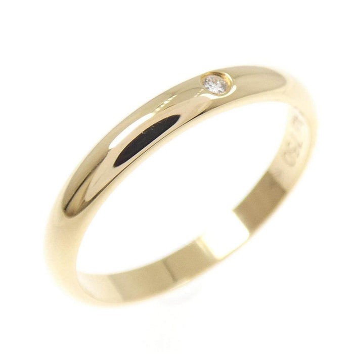 Cartier 1895 18K Yellow Gold Diamond Wedding Ring – front view