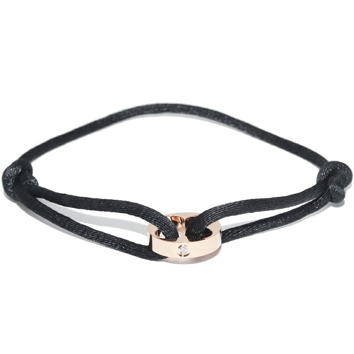 Louis Vuitton Empreinte Pendant 2way 18K Rose Gold Diamond Bracelet – front view